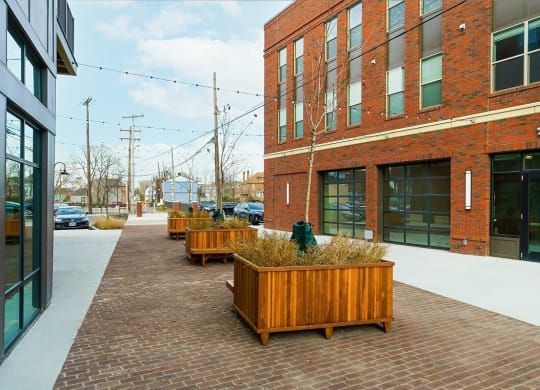 Outdoor Patio at Adelphi Quarter, Columbus, 43203