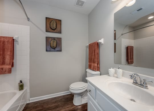 Bathroom interior at Falls at Landen, Maineville, OH
