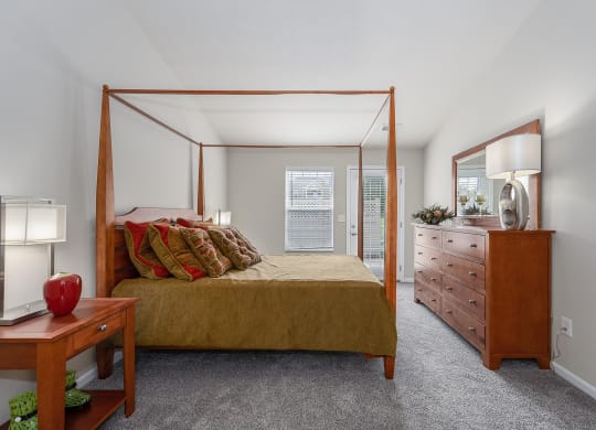 Bedroom with bed at Falls at Landen, Ohio, 45039