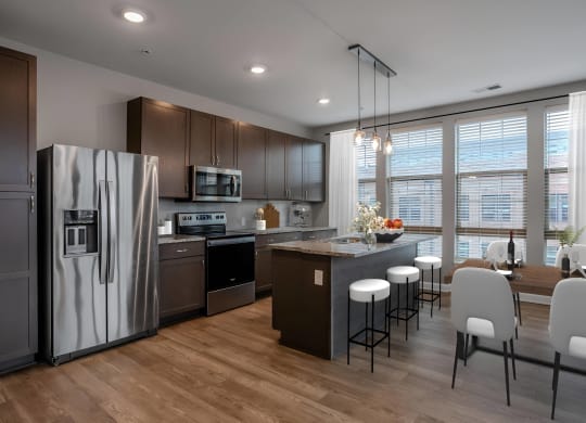 Dining And Kitchen at Adelphi Quarter, Columbus, Ohio