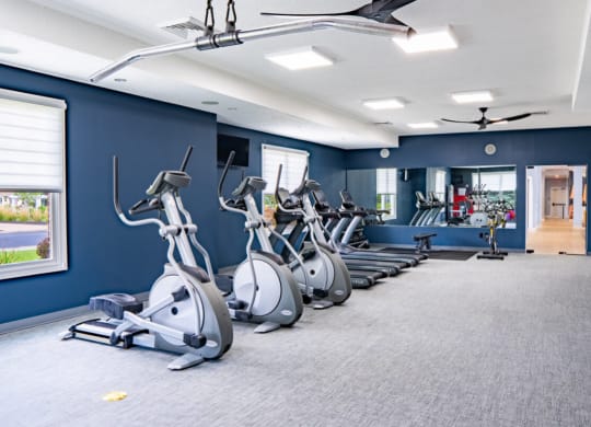 Gym at the village apartments at Waterstone Landing, Perrysburg, OH