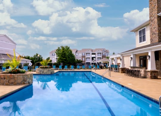 Swimming pool at the resort at governors crossing at Waterstone Landing, Ohio