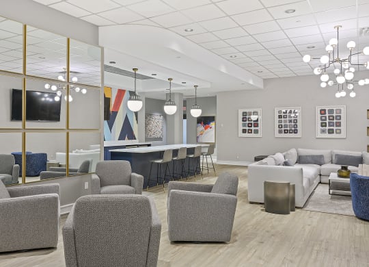 Clubroom at The Lofts at Shillito Place, Cincinnati, Ohio