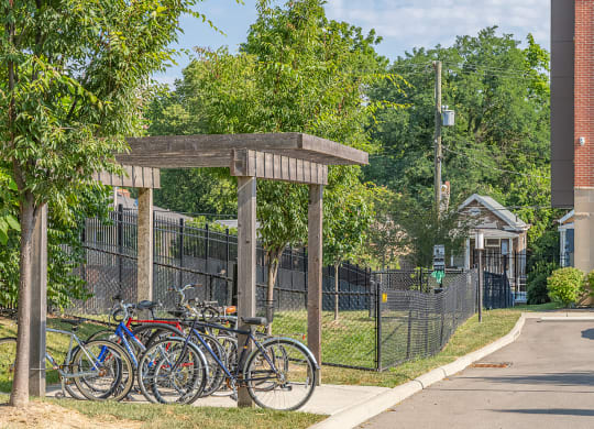 Play area at DeSales Flats Apartments*, Ohio