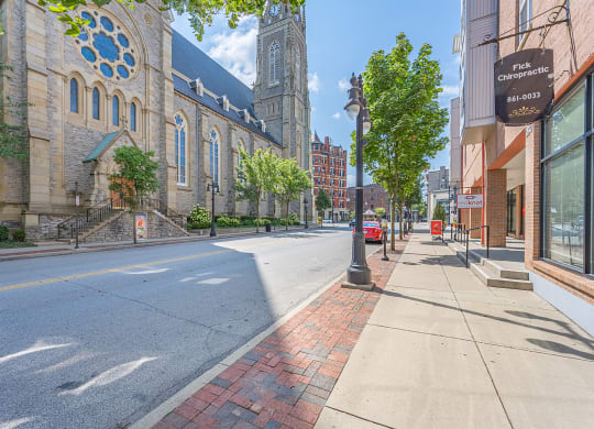 Street at DeSales Flats Apartments*, Cincinnati, Ohio