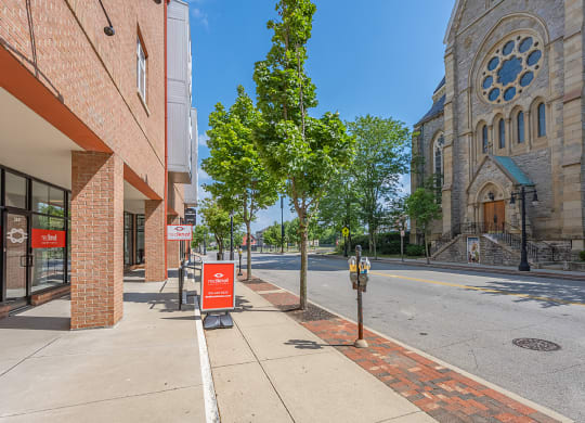 Street view at DeSales Flats Apartments*, Cincinnati
