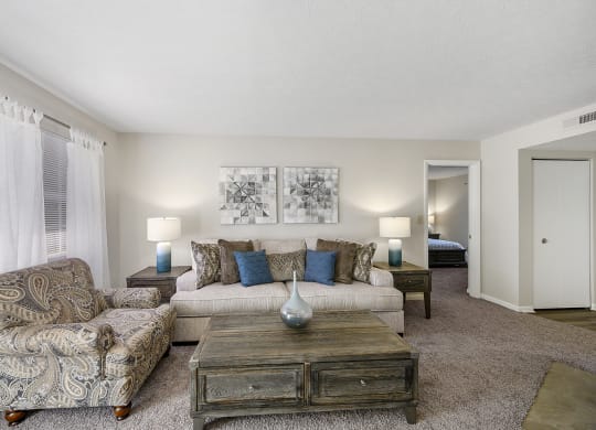 Spacious Living Room at Enclave, Beavercreek, OH