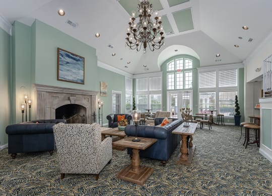 clubhouse interiorat Falls at Landen, Maineville, OH, 45039