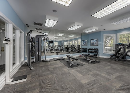 gym area at Falls at Landen, Maineville, OH