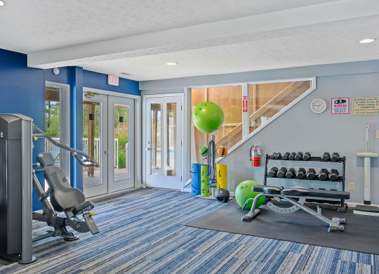 the gym at Enclave, Beavercreek, OH, 45431
