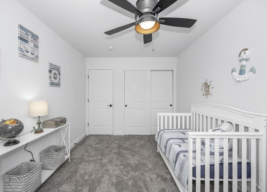 Small Bedroom at Galbraith Pointe Apartments and Townhomes*, Cincinnati