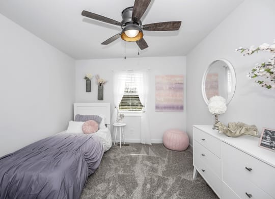 Coy Bedroom at Galbraith Pointe Apartments and Townhomes*, Cincinnati, Ohio