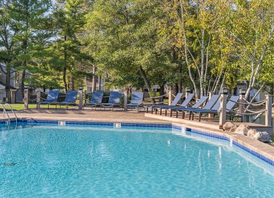 Swimming Pool at Harpers Point Apartments, Cincinnati, OH