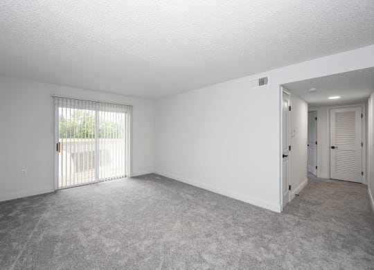 Carpeted Living Area at Honey Creek, Greenwood, IN, 46143