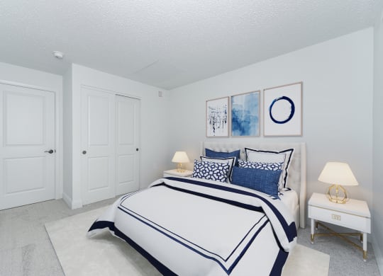 Bedroom With Closets at Honey Creek, Greenwood, Indiana