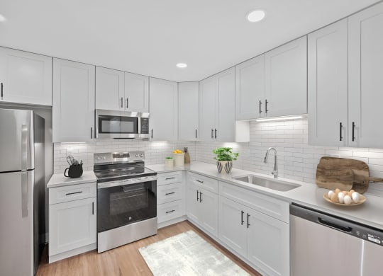 Modern Kitchen at Indian Creek Apartments*, Ohio