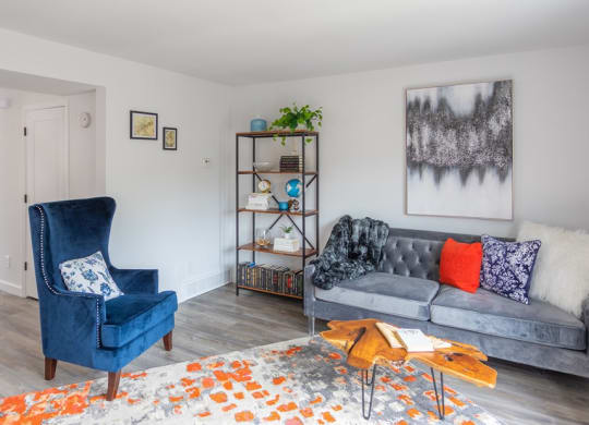 Living Room With Comfortable Sofa at Galbraith Pointe Apartments and Townhomes*, Cincinnati, 45231