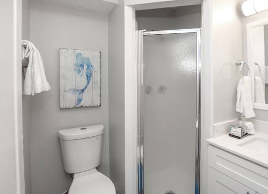 Bathroom with Toilet at Meridian Court South, Indiana