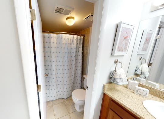 Bath area at Merrick Place, Lexington, Kentucky
