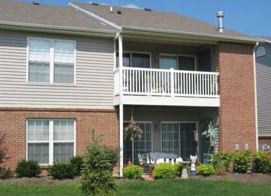 A house with a white porch at Fieldstone*, Ohio