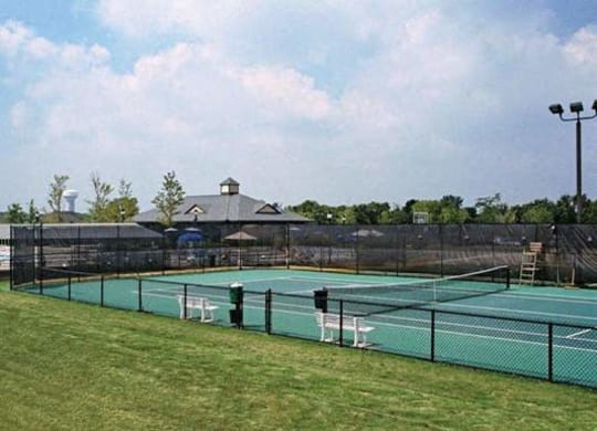 Four Bridges Lighted Tennis Courts at Four Bridges, Liberty Township, Ohio