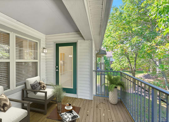 Balcony and Patio at Four Bridges, Ohio