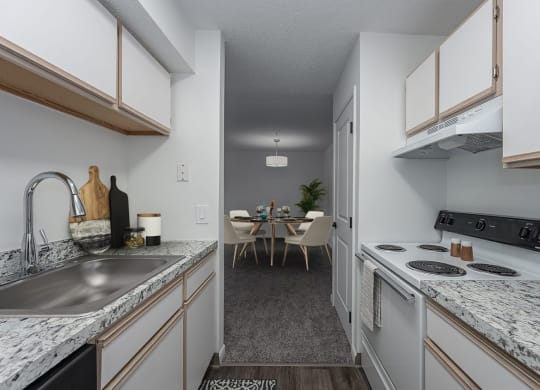 Newly updated kitchens! Beautiful countertops!