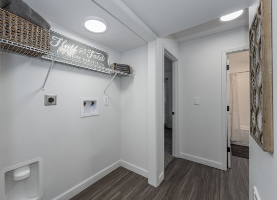 Closet area at SoDel, Kettering