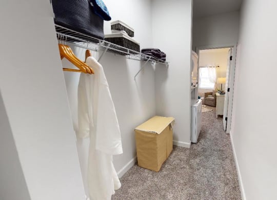 Built-In Shelving In Closet at The Valley, Cincinnati
