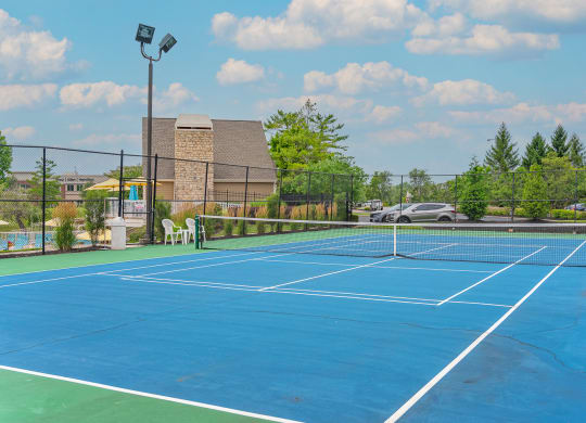 tennis courts at Enclave, Beavercreek, 45431
