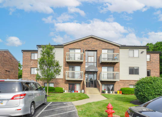 our apartments are located in a quiet neighborhood with ample parking at The Woodridge Collection, Fairfield, Ohio