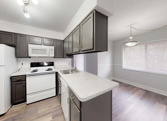 Floor Plan Dogwood Kitchen at Stuart Woods, Virginia
