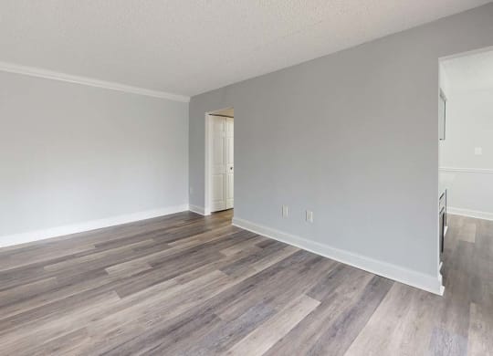 Unfurnished Living Room at Stuart Woods, Herndon, VA, 20170