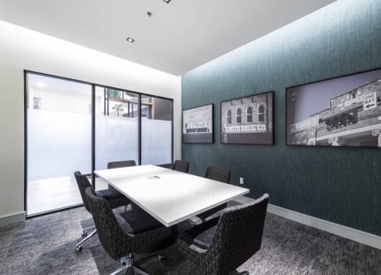 Business Center with Private Conference Room at The Bridge at McKinney
