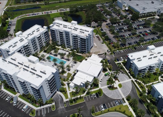 Modern, Resort-Style Community with Lush Landscaping at Allure by Windsor, Boca Raton, FL