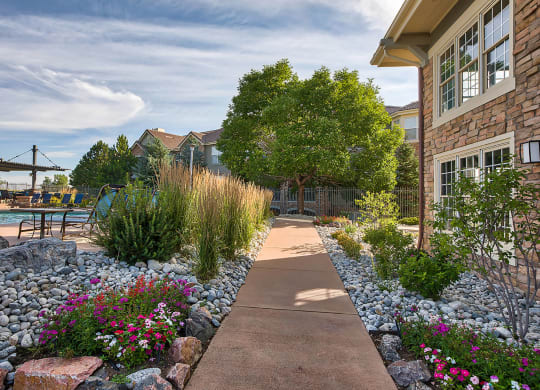 Stunning Landscaping at Windsor at Meridian, Englewood, Colorado