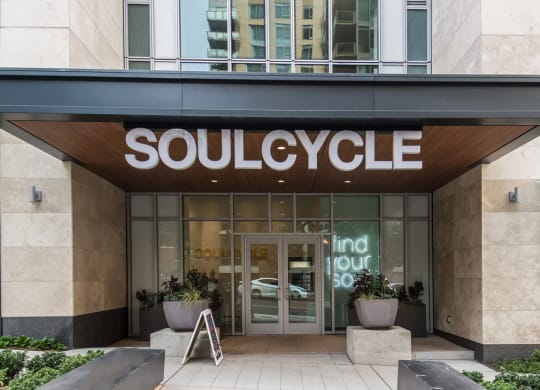 Spin Class at SoulCycle Downstairs at Stratus, Seattle, WA