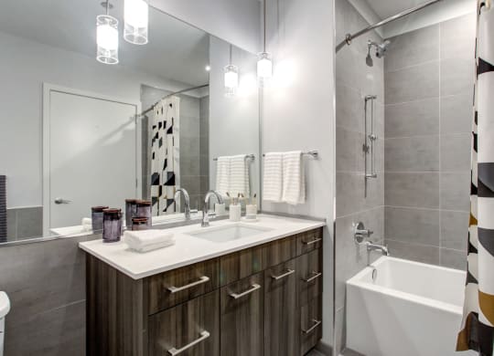 Spacious, Spa-Inspired Bathrooms at 640 North Wells, Chicago, 60654
