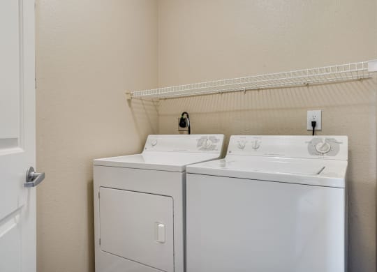 In-Home Full-Size Washer and Dryers at The Estates at Park Place, 3400 Stevenson Boulevard, Fremont