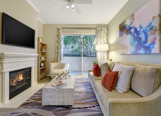 Gas Fireplaces in Select Apartments at Windsor at Aviara, 92011, California