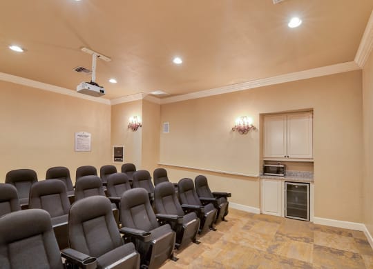 On-Site Movie Theater at Windsor at Aviara, 6610 Ambrosia Lane, CA