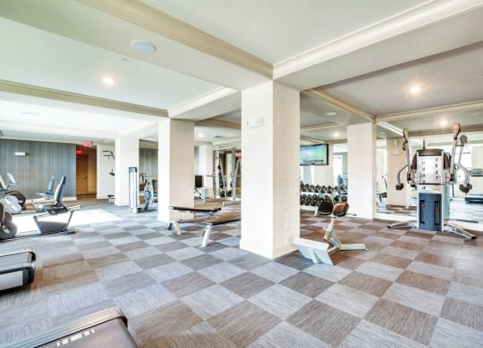 Cardio Equipment in Fitness Center at Windsor at Doral, 33178, FL