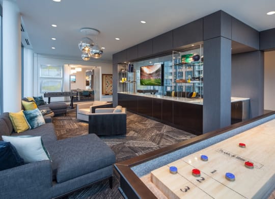 Game Room and Lounge Space at 640 North Wells, Chicago, 60654