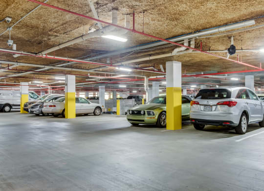 Garage Parking Available at Windsor at Midtown, Georgia, 30309