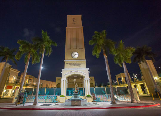 Michael & Madelyn Savarick Tower Clock near Allure by Windsor, 6750 Congress Avenue, Boca Raton
