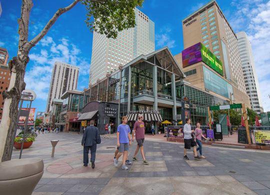 Shopping and Entertainment in Downtown Denver surrounds Windsor at Broadway Station, 80210, CO