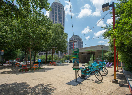 Rent a Bike to Tour the City near Windsor at Midtown, Atlanta, 30309