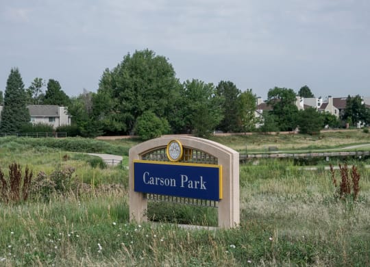 Walking Distance to Carson Park from Windsor at Meadow Hills, 4260 South Cimarron Way, CO
