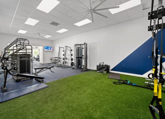 Workout space at Windsor Coral Springs, Coral Springs, FL
