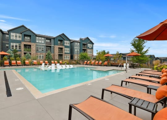 Resort style pool at Pinehurst, Lakewood, CO